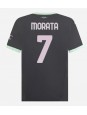 Moške Nogometnih dresov AC Milan Alvaro Morata #7 Tretji 2024-25 Kratki rokavi